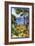 A View Through the Trees Of-Paul C?zanne-Framed Art Print