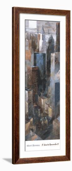 A View to Remember II-Marti Bofarull-Framed Art Print