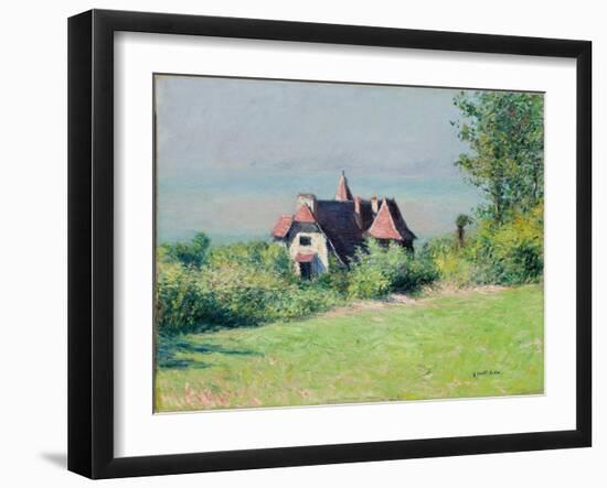 A Villa at Trouville, 1882-Gustave Caillebotte-Framed Giclee Print