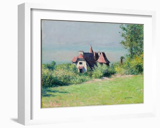 A Villa at Trouville, 1882-Gustave Caillebotte-Framed Giclee Print