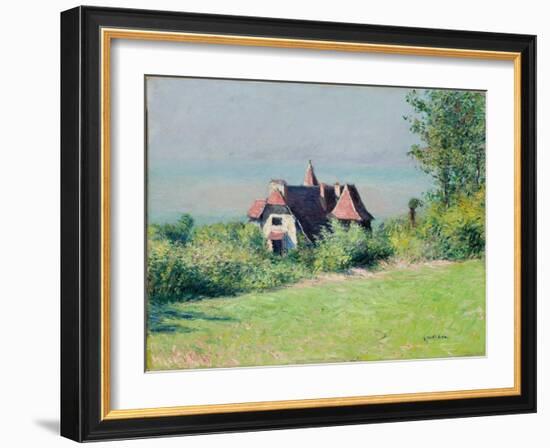 A Villa at Trouville, 1882-Gustave Caillebotte-Framed Giclee Print