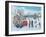 A Village Christmas-Trevor Mitchell-Framed Giclee Print