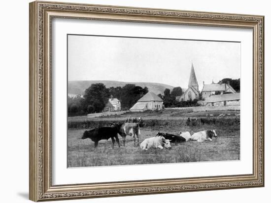 A Village Church, 1926-null-Framed Giclee Print