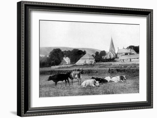 A Village Church, 1926-null-Framed Giclee Print