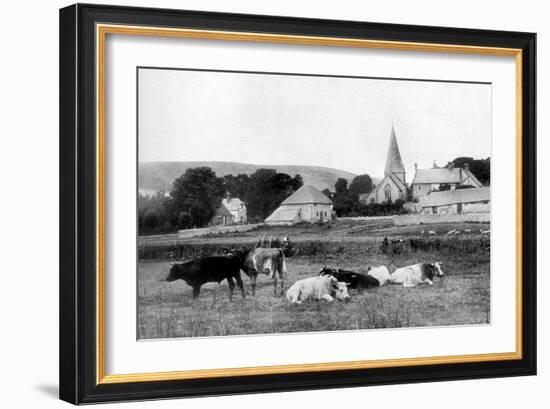 A Village Church, 1926-null-Framed Giclee Print