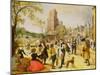 A Village Kermesse-Sebastian Vrancx-Mounted Giclee Print