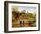 A Village Landscape with Farmers, 1634-Pieter Brueghel the Younger-Framed Giclee Print