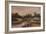 'A Village on a River', c1824, (1935)-Peter De Wint-Framed Giclee Print