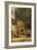 A Village Scene-Jean-Baptiste-Camille Corot-Framed Giclee Print