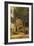 A Village Scene-Jean-Baptiste-Camille Corot-Framed Giclee Print