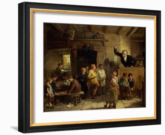 A Village School-William III Bromley-Framed Giclee Print