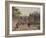 A Village Street, Louveciennes, 1871-Camille Pissarro-Framed Giclee Print