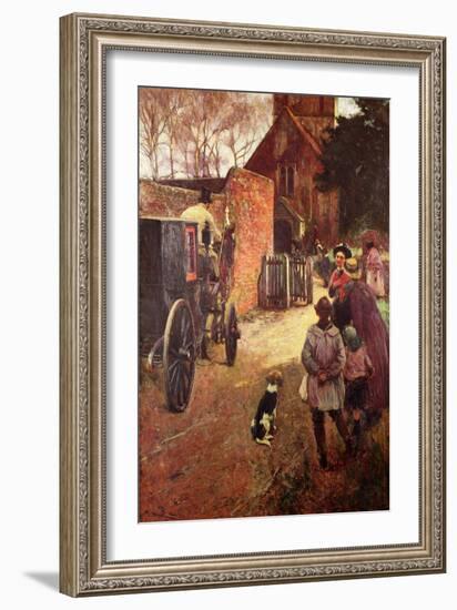 A Village Wedding-John White-Framed Giclee Print