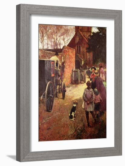 A Village Wedding-John White-Framed Giclee Print