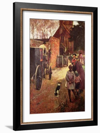 A Village Wedding-John White-Framed Giclee Print