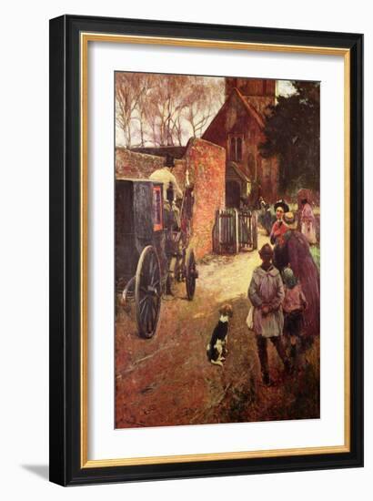 A Village Wedding-John White-Framed Giclee Print