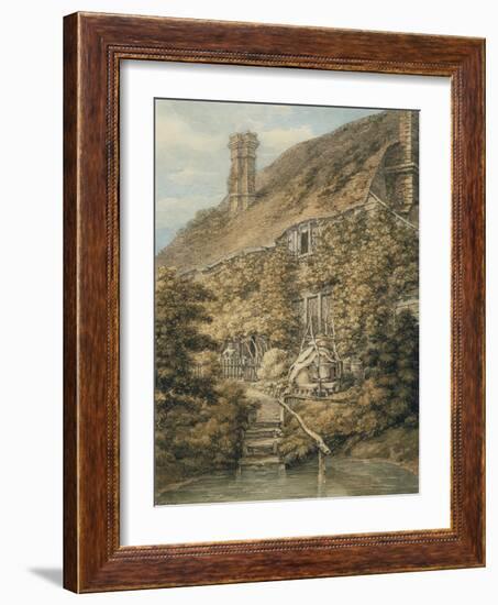 A Vine-Clad Cottage-Thomas Hearne-Framed Giclee Print