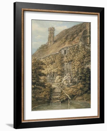 A Vine-Clad Cottage-Thomas Hearne-Framed Giclee Print