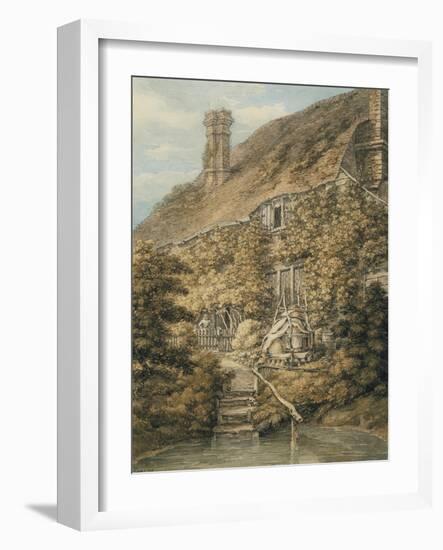 A Vine-Clad Cottage-Thomas Hearne-Framed Giclee Print