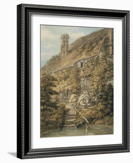 A Vine-Clad Cottage-Thomas Hearne-Framed Giclee Print