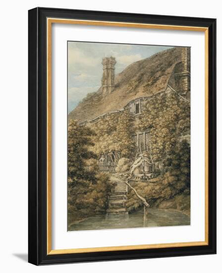 A Vine-Clad Cottage-Thomas Hearne-Framed Giclee Print