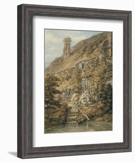 A Vine-Clad Cottage-Thomas Hearne-Framed Giclee Print