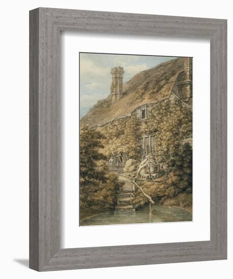 A Vine-Clad Cottage-Thomas Hearne-Framed Giclee Print