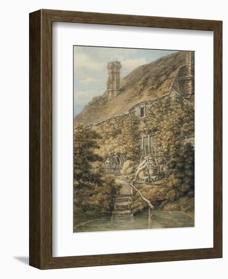 A Vine-Clad Cottage-Thomas Hearne-Framed Giclee Print