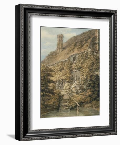 A Vine-Clad Cottage-Thomas Hearne-Framed Giclee Print