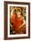 A Vision of Fiametta-Dante Gabriel Rossetti-Framed Art Print