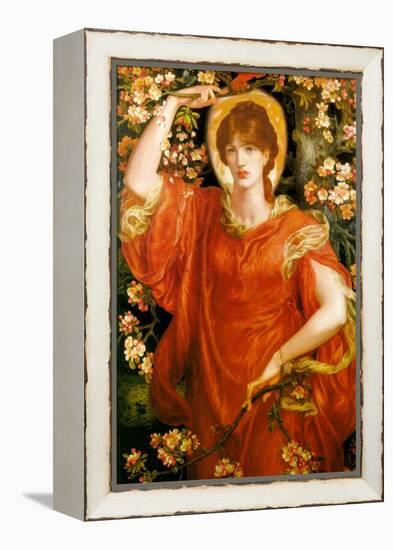 A Vision of Fiametta-Dante Gabriel Rossetti-Framed Stretched Canvas