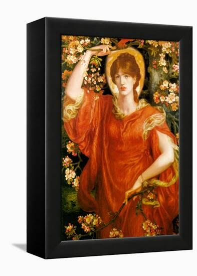 A Vision of Fiametta-Dante Gabriel Rossetti-Framed Stretched Canvas