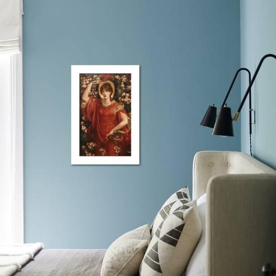 A Vision Of Fiammetta 1878 Giclee Print Dante Gabriel Rossetti Art Com