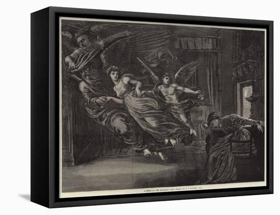 A Vision of the Departing Year-Sir Edward John Poynter-Framed Premier Image Canvas