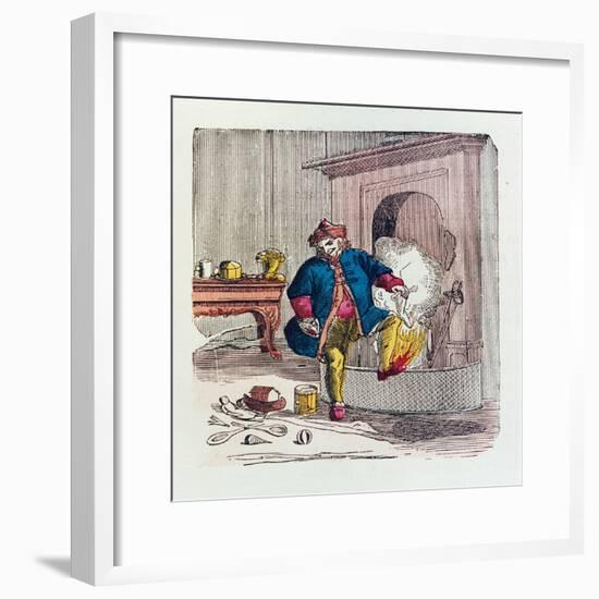 A Visit from St. Nicholas, 1840s-T.C. Boyd-Framed Giclee Print