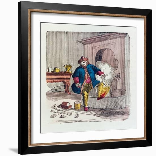 A Visit from St. Nicholas, 1840s-T.C. Boyd-Framed Giclee Print