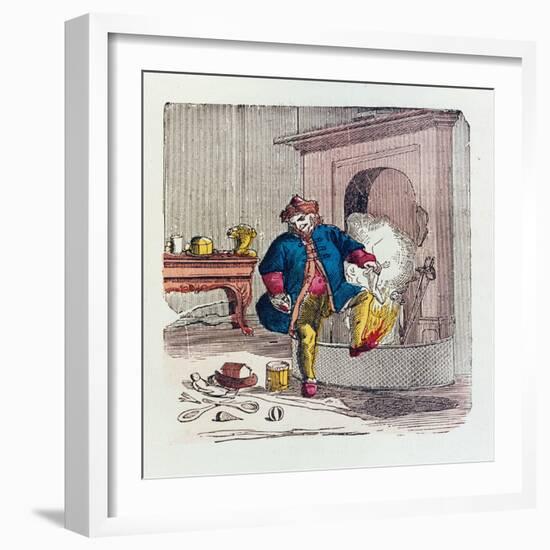 A Visit from St. Nicholas, 1840s-T.C. Boyd-Framed Giclee Print