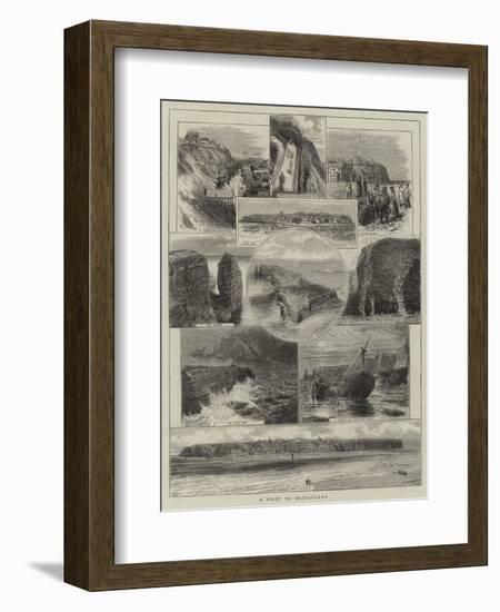 A Visit to Heligoland-null-Framed Giclee Print