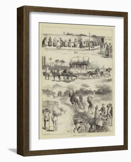 A Visit to Hyeres-William Ralston-Framed Giclee Print