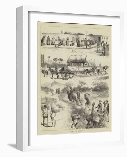 A Visit to Hyeres-William Ralston-Framed Giclee Print
