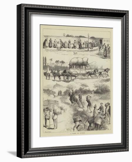 A Visit to Hyeres-William Ralston-Framed Giclee Print