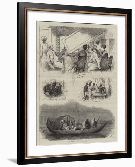 A Visit to India, IV-William Ralston-Framed Giclee Print