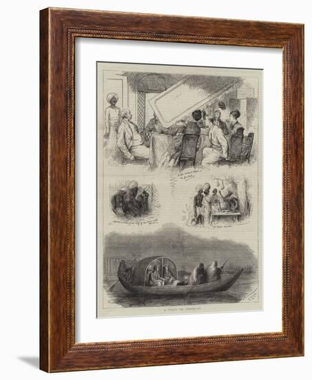 A Visit to India, IV-William Ralston-Framed Giclee Print