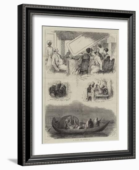 A Visit to India, IV-William Ralston-Framed Giclee Print