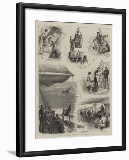 A Visit to India, Notes on Voyage Out-William Ralston-Framed Giclee Print