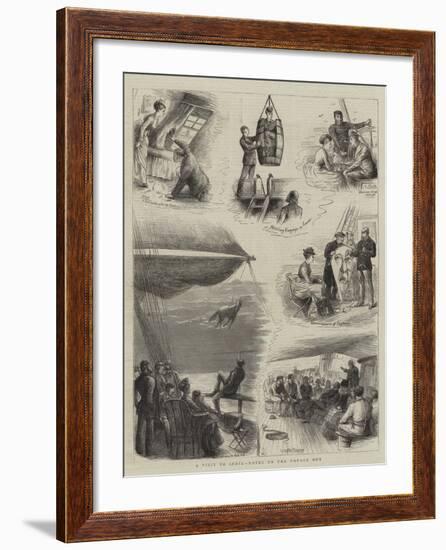 A Visit to India, Notes on Voyage Out-William Ralston-Framed Giclee Print