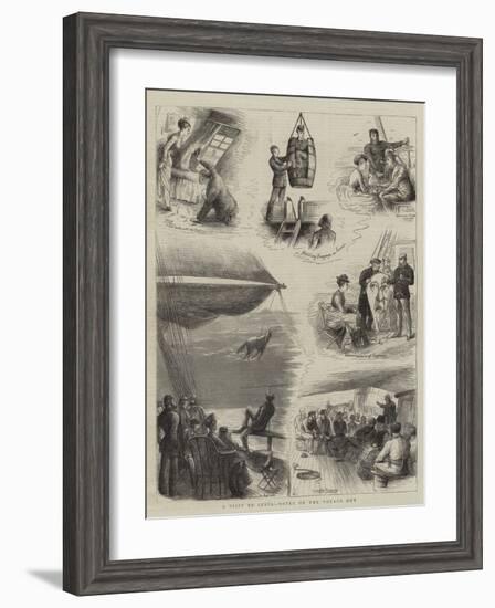 A Visit to India, Notes on Voyage Out-William Ralston-Framed Giclee Print