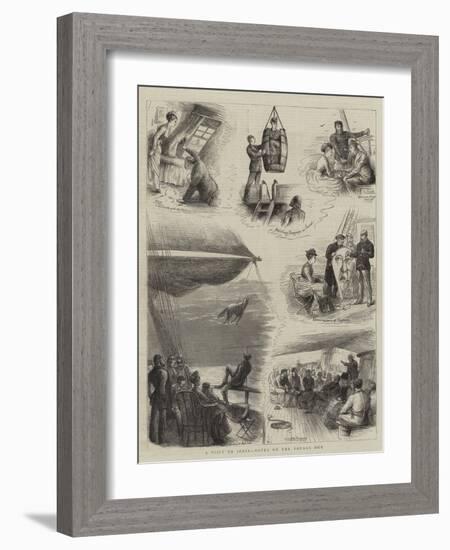 A Visit to India, Notes on Voyage Out-William Ralston-Framed Giclee Print