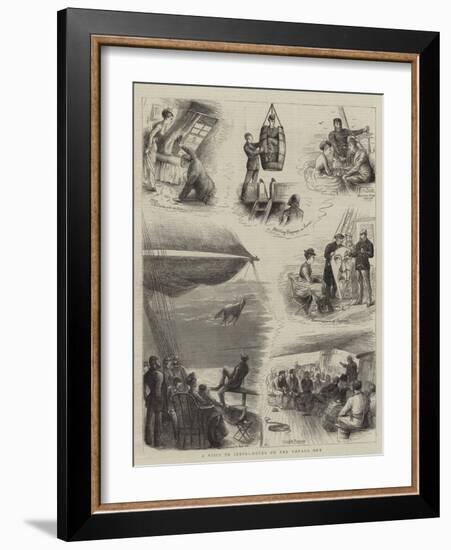 A Visit to India, Notes on Voyage Out-William Ralston-Framed Giclee Print