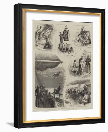 A Visit to India, Notes on Voyage Out-William Ralston-Framed Giclee Print